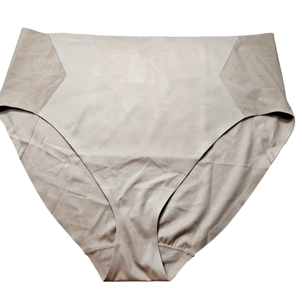 Honeylove‎ Shaping Brief Underwear Womens 3X Nude Beige High Waist Seamless